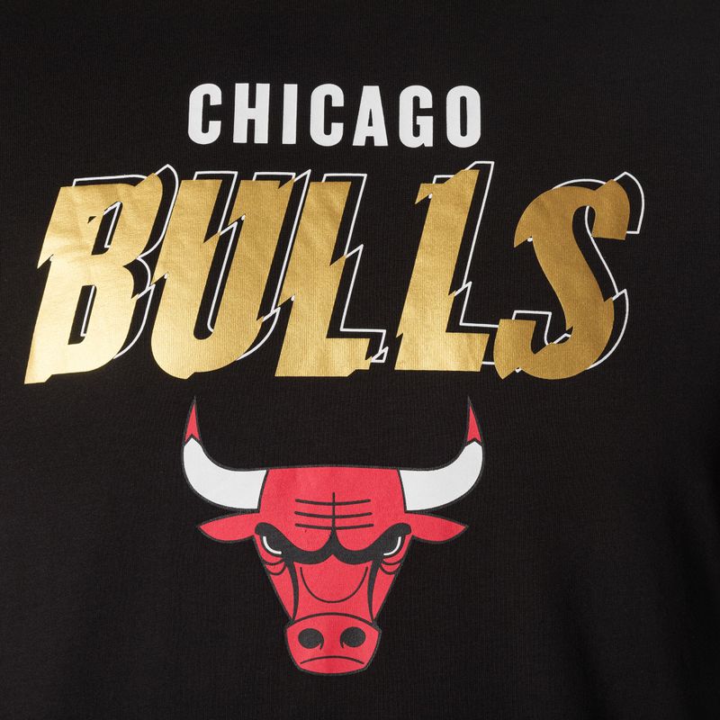 Pánské tričko New Era Team Script OS Tee Chicago Bulls black 8